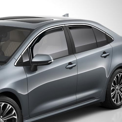 in Channel Rain Guards for Toyota Corolla Sedan 2020