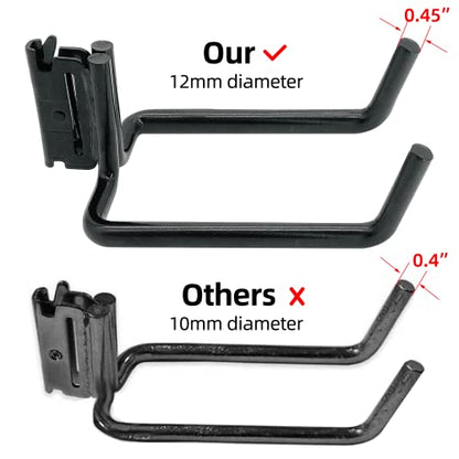 2 Pack E Track Heavy Duty Shovel Hanger (2 Count)