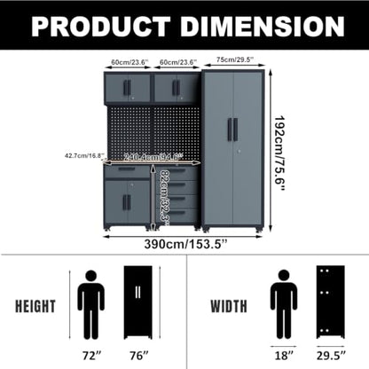Garage Storage Cabinet System 8