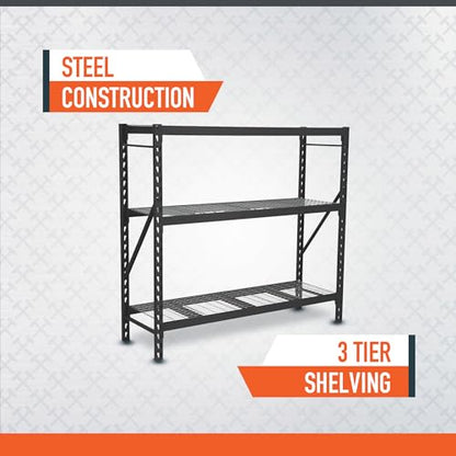 3 Tier Steel Shelving Rack
