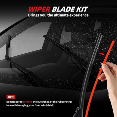 22"+20"+10" Windshield Wiper Blade Replacement for Jeep Renegade 2015