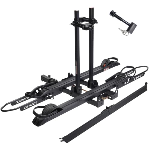 CyberRack 300lbs Ebike Rack with Ramp for 2 Ebike
