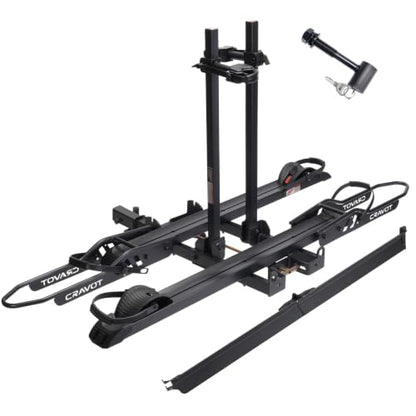 CyberRack 300lbs Ebike Rack with Ramp for 2 Ebike