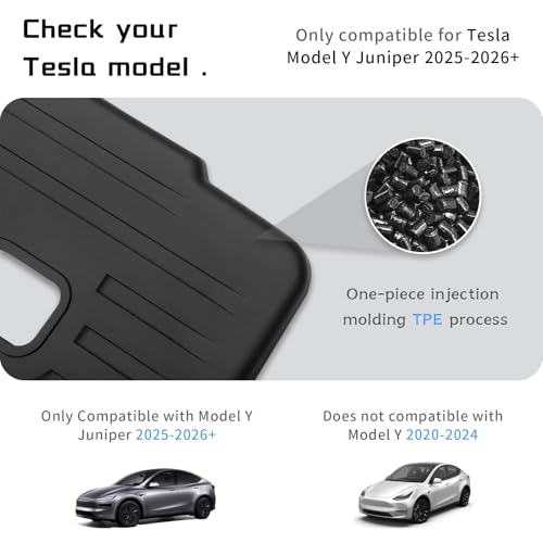 for Tesla Model Y Juniper Rear Seat Back Cover All Weather TPE SeatBack Liner Pad Back Protector Interior Accessories 2025 2026