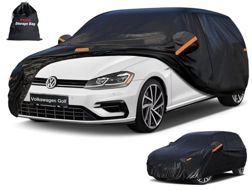 7 Layers Waterproof Hatchback Car Cover for Volkswagen Golf