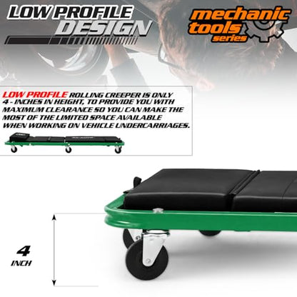 Heavy Duty Convertible Mechanic Creeper