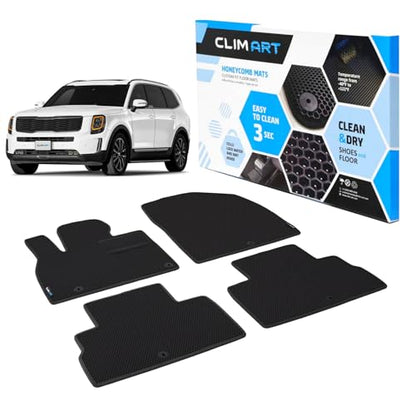 All Weather Car Floor Mats Compatible with Kia Telluride 2020