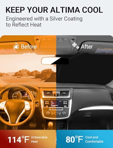 Custom Fit Car Windshield Sun Shade for 2013