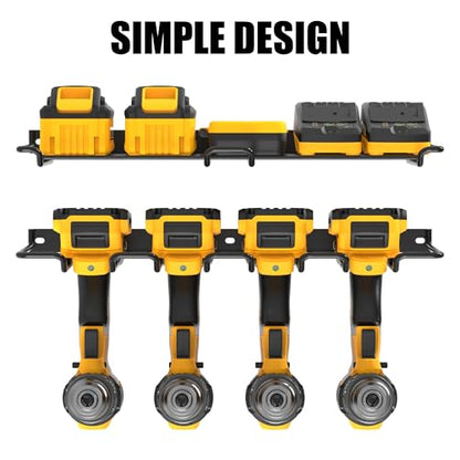 Wall Mounted Drill Rack & Tool Shelf
