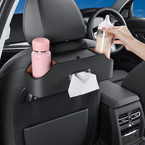 Car Seat Back Organizer with Cup Holders (22.9281 Ounce)
