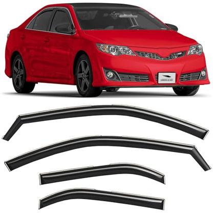 in Channel Extra Durable Rain Guards for Toyota Camry 2012 (4 Count)
