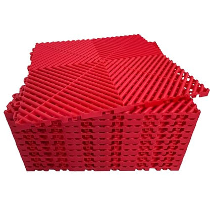 Interlocking Garage Floor Tiles (24 Unit Count Type)