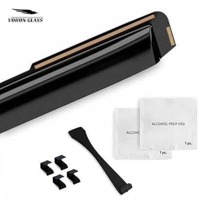 in Channel Extra Durable Rain Guards for Hyundai Santa Cruz 2022