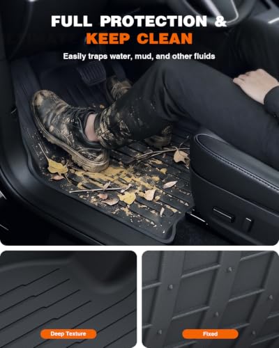 Tesla 2025 2026 New Model Y Juniper Floor Mats and Cargo Liners