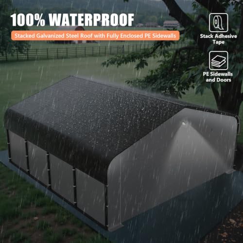 20x20 Heavy Duty Metal Carport
