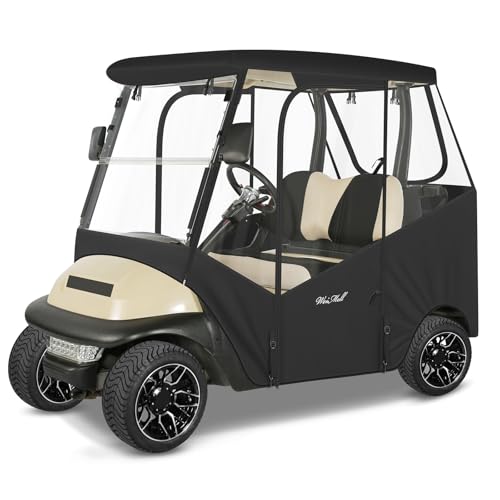 2 Passenger Golf Cart Enclosure for Club Car Precedent Tempo Onward