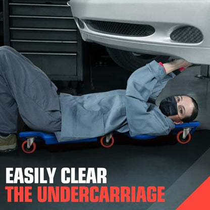 36" L X 17" W x 4.25" H Vehicle Repair Low Profile Automotive Creeper w
