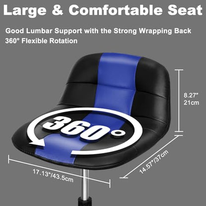 Rolling Stool with Wheels