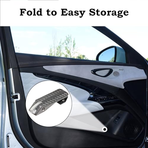 Foldable Car Door Step Stand Pedal