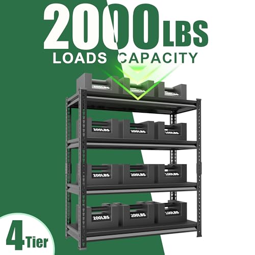 48" W Garage Shelving Heavy Duty (4 Count)
