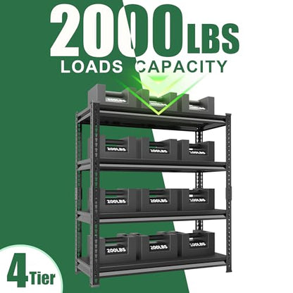 48" W Garage Shelving Heavy Duty (4 Count)