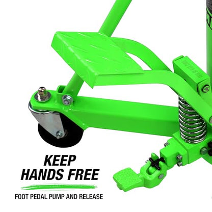 26842 1 Ton Transmission Jack with High Lift 37.5"