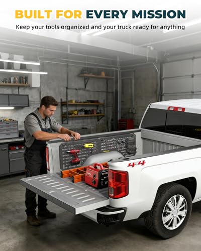 Silverado & Sierra 1500 5.8ft Short Truck Bed Side MOLLE Panels