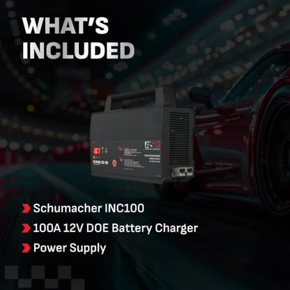 100A Car Battery Charger & Power Supply