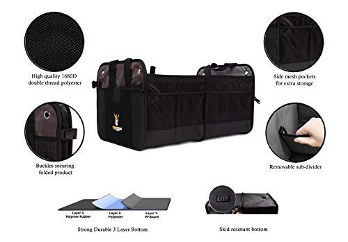 Convertible SUV Trunk Organizer