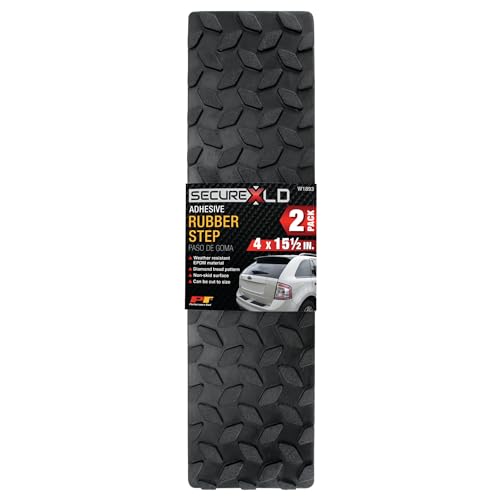 W1893 4 x 15.5 in. Adhesive Rubber Step Mats