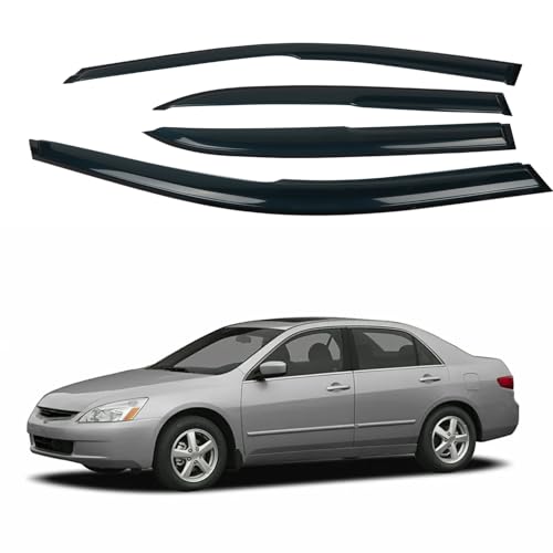 4PCS Rain Guards Window Visors Fit for 2003