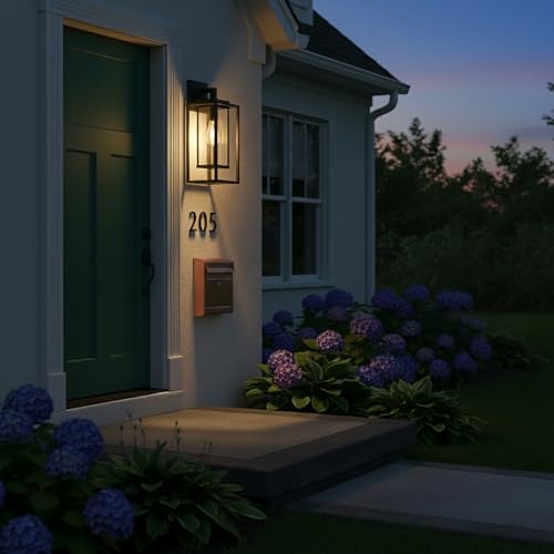 18" Outdoor Wall Light Fixtures Waterproofed Exterior Lantern W (2 Count)