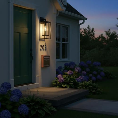 18" Outdoor Wall Light Fixtures Waterproofed Exterior Lantern W (2 Count)