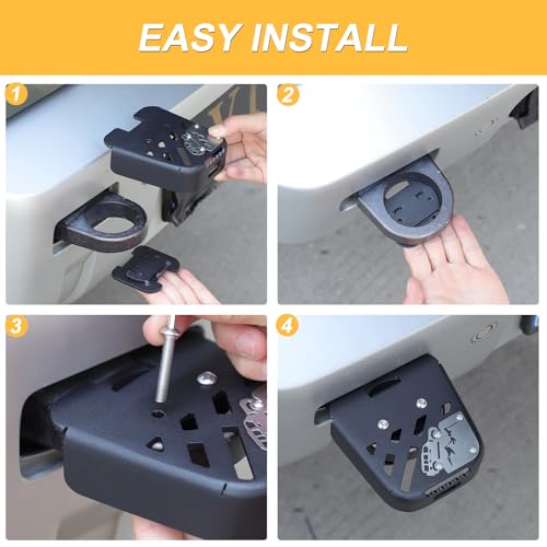 Rear Tow Towing Hook Foot Pedal for L@nd Rover Defender 90 110 130 2020