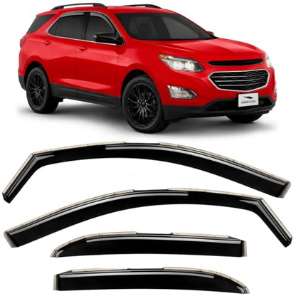in Channel Extra Durable Rain Guards for ChevyEquinox 2010