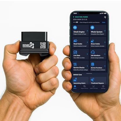 1000 Bluetooth OBD2 Scanner for iPhone & Android