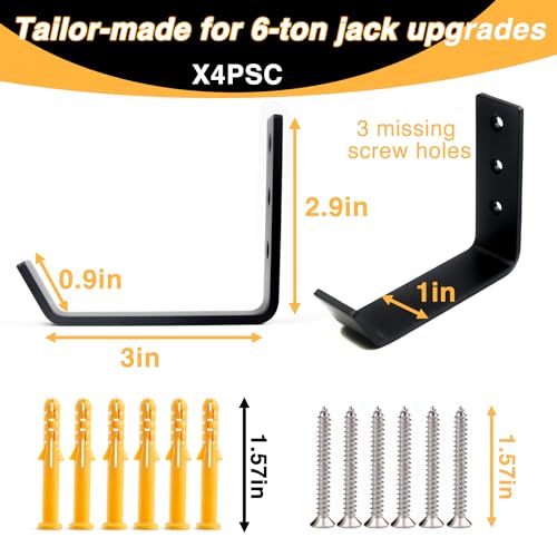 4 Packs Jack Stand Wall Mount Organizer (4 Count)