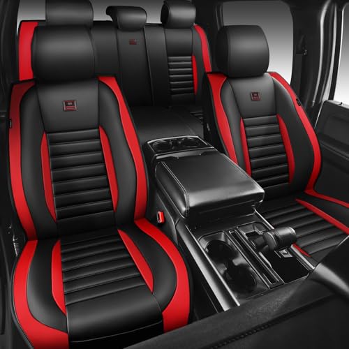 Nappa Leather Car Seat Covers Full Set
