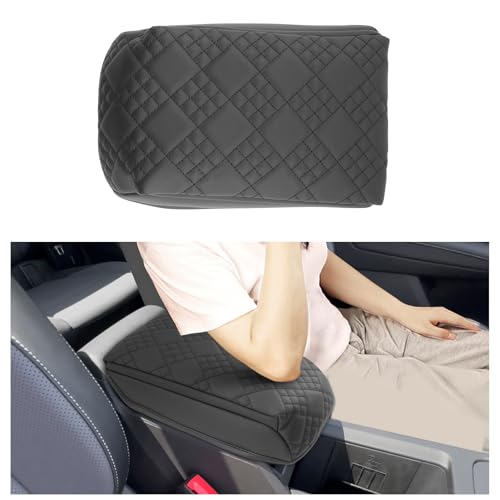 for 2025 2026 VW Tiguan Armrest Cover for 2025 2026 Volkswagen Tiguan Accessories 2025 2026 Tiguan Center Console Cover 2025 2026 Tiguan Middle Console Cover Add Soft Cotton Cushion