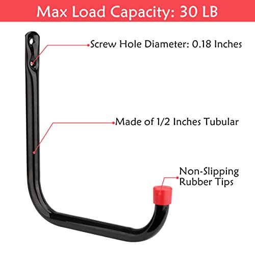 Garage Storage Ladder Hook (12 Count)