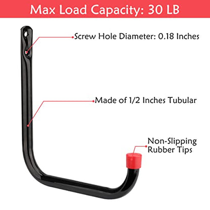 Garage Storage Ladder Hook (12 Count)
