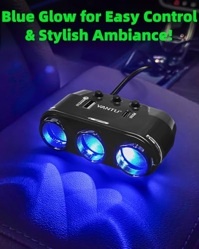 QC3.0&PD Cigarette Lighter Adapter