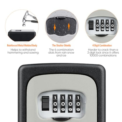 Key Lock Box Wall Mounted
