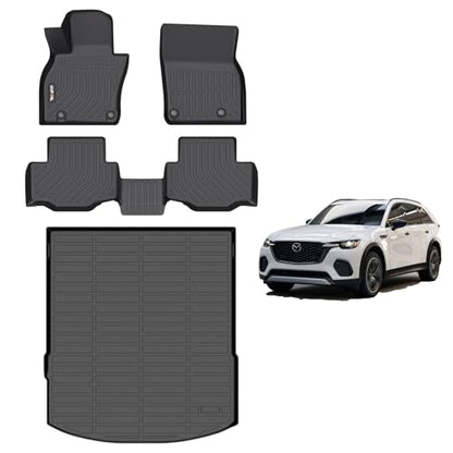 Custom Fit TPE Floor & Cargo Liners for 2025 2026 Mazda CX70 & CX