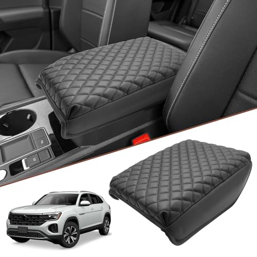 for 2024 2025 2026 Volkswagen Atlas Center Console Cover 2024 2025 2026 VW Atlas Armrest Cover 2024 2025 Atlas SE