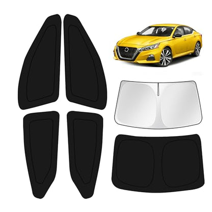 Car Window Shades for Nissan Altima Platinum 2019 (6 Count)