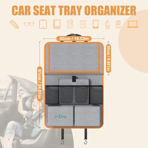 Car Backseat Organizer with Tablet Holder