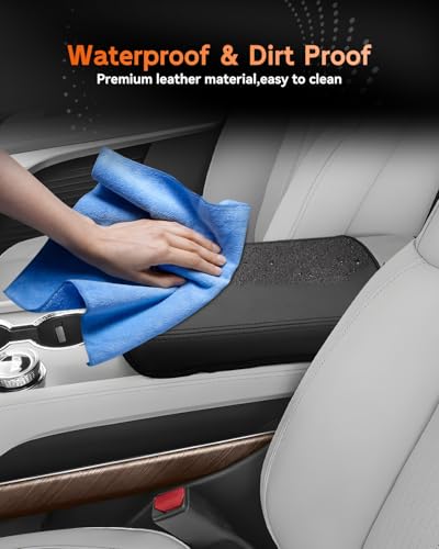 for 2026 Cadillac Vistiq Center Console Cover Armrest Box Cover for 2026+ Vistiq Accessories Console Arm Rest Protector