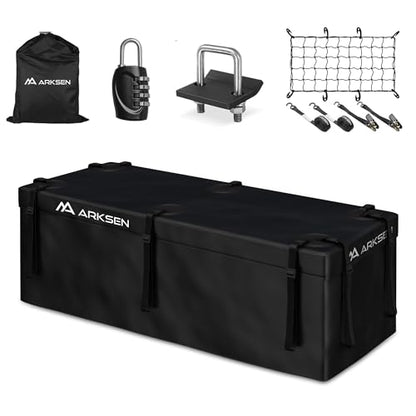 Waterproof Hitch Cargo Carrier Bag with Combination Lock for Truck SUV RV Trailer