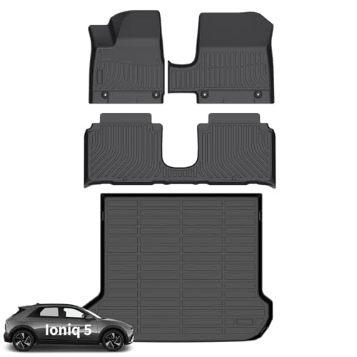 Floor Mats for 2025 2026 Hyundai Ioniq 5 Movable Center Console
